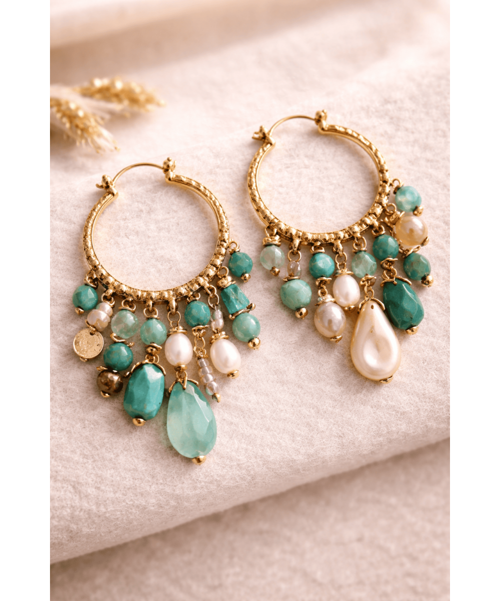 BOHO CHIC HOOP EARRINGS