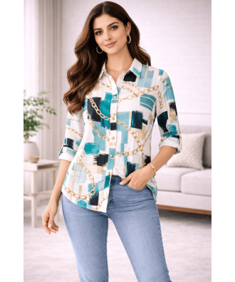 CHIC PRINTED DESIGNER SHIRT