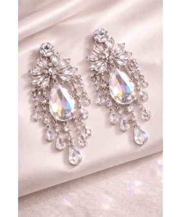 CRYSTAL GLOW PARTY EARRINGS