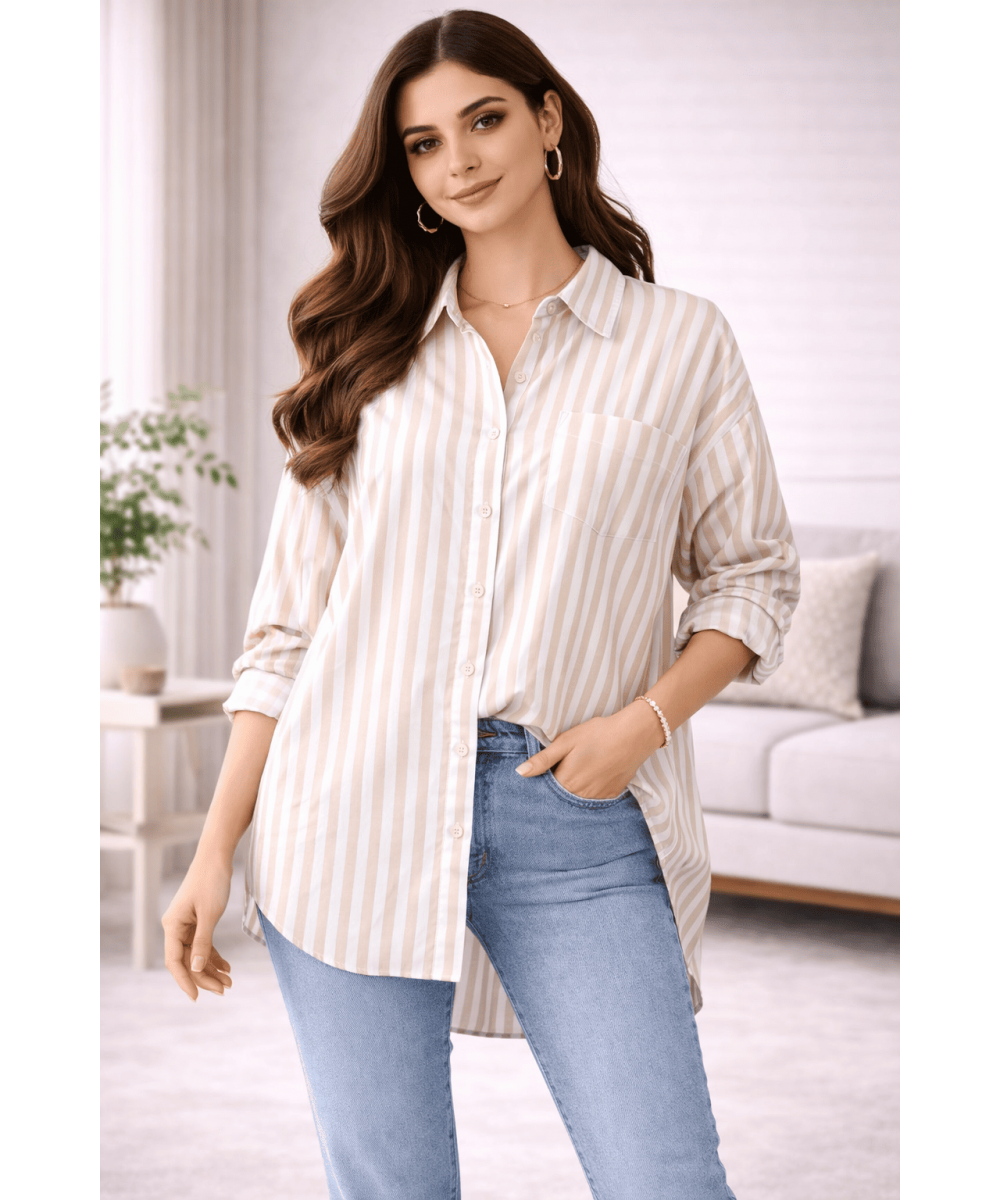 OVERSIZED TRENDY SHIRT