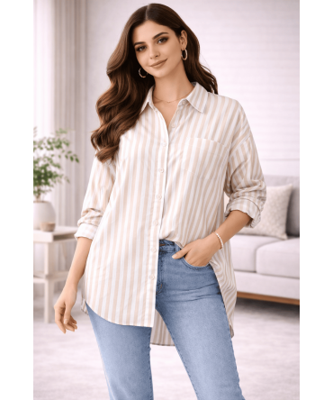 OVERSIZED TRENDY SHIRT