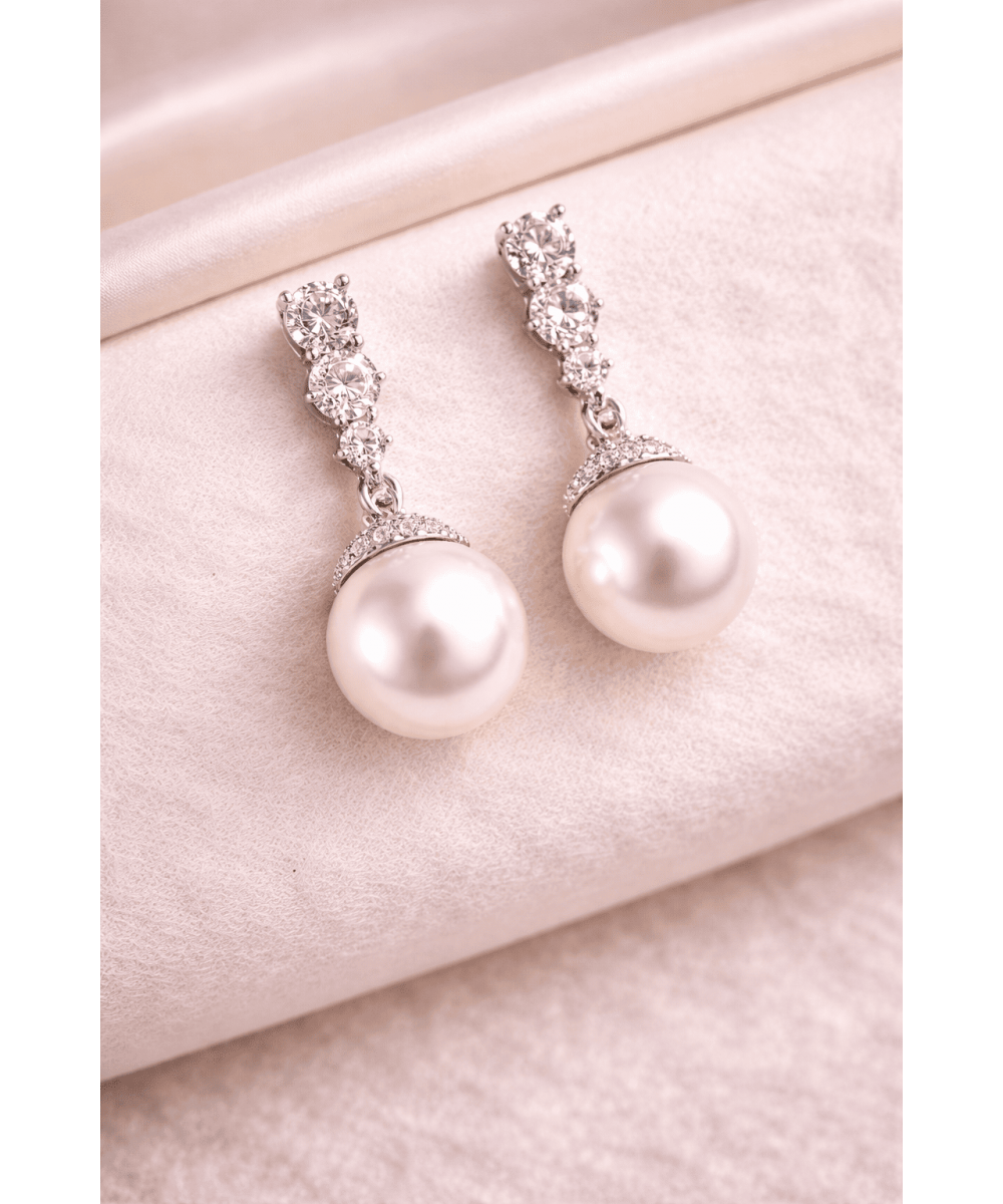 PEARL SHINE CLASSIC EARRINGS