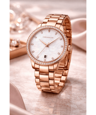 ROSE GOLD ELEGANCE WATCH