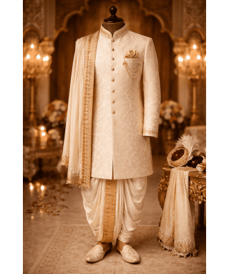 ROYAL SILK DHOTI SET